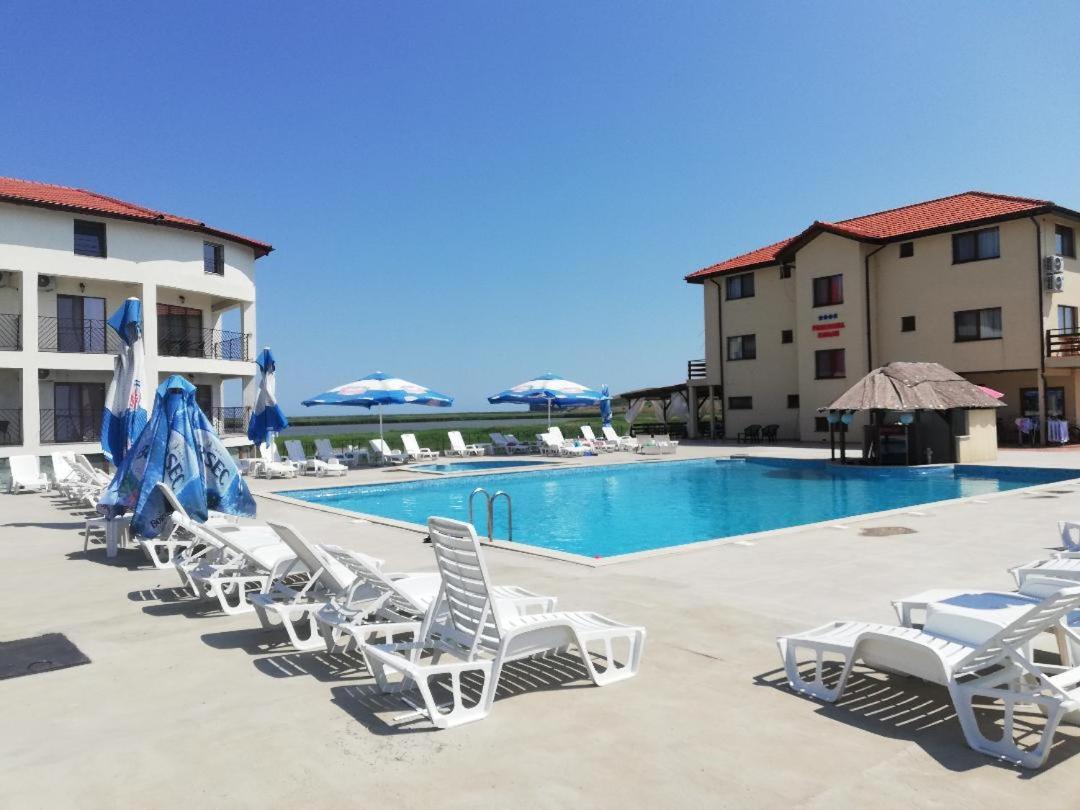 Pensiunea Fabian Hotel Jurilovca Buitenkant foto
